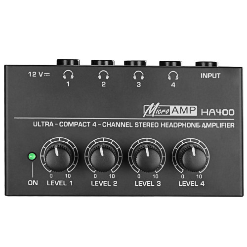 Amplificador audifonos 4 canales HA400
