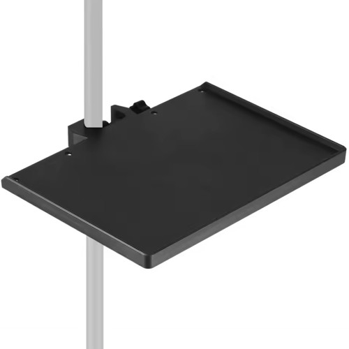 Bandeja para tripode atril pedestal multiuso con prensa