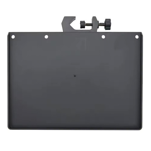 Bandeja para tripode atril pedestal multiuso con prensa