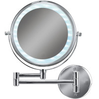 Espejo Led Cosmético con Luz Articulado Abatible