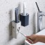Dispensador Pasta de Dientes de pared blanco