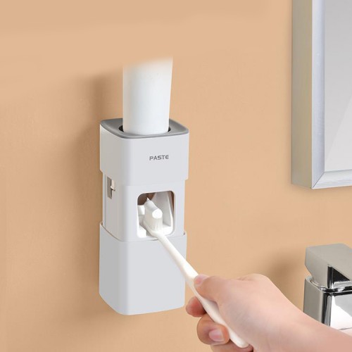 Dispensador Pasta de Dientes de pared blanco Dispensador Pasta de Dientes de pared blanco