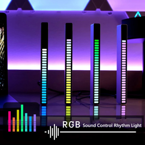 Barra Led RGB Inalámbrica sensor sonido música Barra Led RGB Inalámbrica sensor sonido música