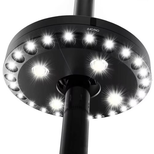 Luz para quitasol led sombrilla exterior terraza