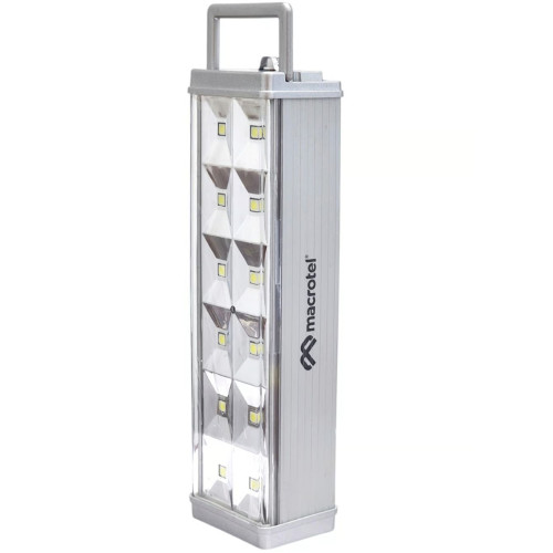 Luz emergencia Lámpara Led recargable 12 Leds