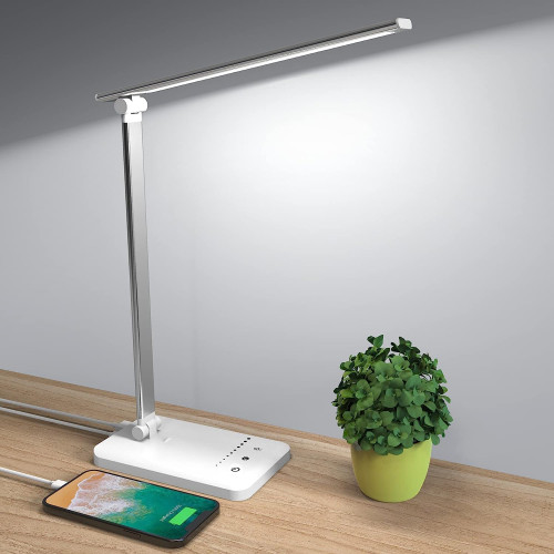 Lámpara led escritorio con USB y timer NW-THIN60 Lámpara led escritorio con USB y timer NW-THIN60