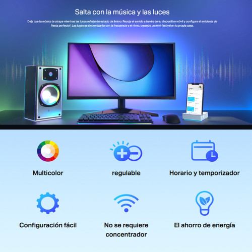 Tira Led Wifi RGB Multicolor TP-Link Tapo L900