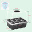 Almaciguera germinador semillas con luz pack 5 bandejas