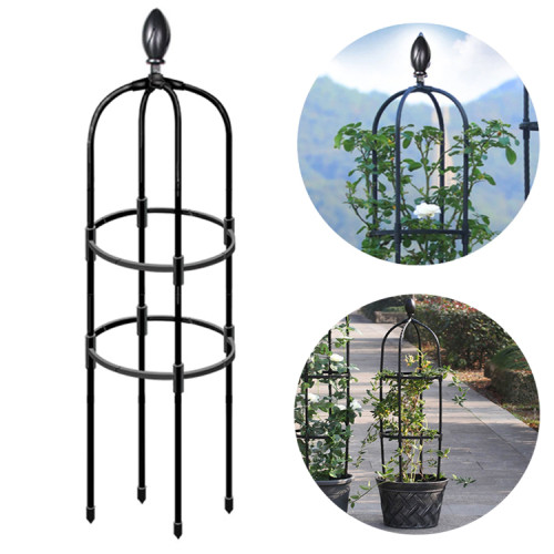 Soporte plantas trepadoras enredaderas Obelisco 