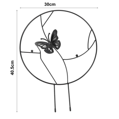 Soporte plantas trepadoras Mariposa Negra Soporte plantas trepadoras Mariposa Negra