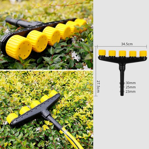 Aspersor para manguera 5 aspersores riego jardín Aspersor para manguera 5 aspersores riego jardín
