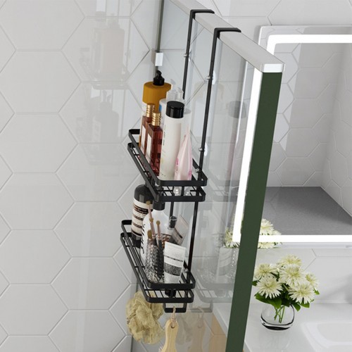Organizador colgante Shower Door ducha con ganchos