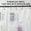 Organizador de ducha colgante cortina x 2