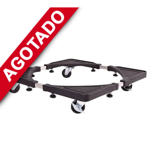 Base ruedas lavadora refrigerador cocina móvil 120 KG