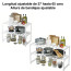 Organizador mueble cocina lavaplatos ajustable 