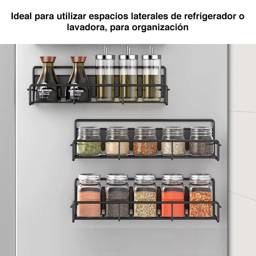 Organizador magnético refrigerador condimentos Pack