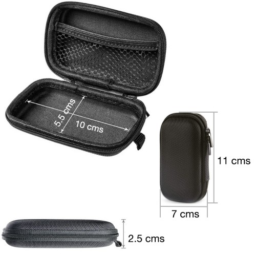 Funda protectora rígida case audífonos multiuso