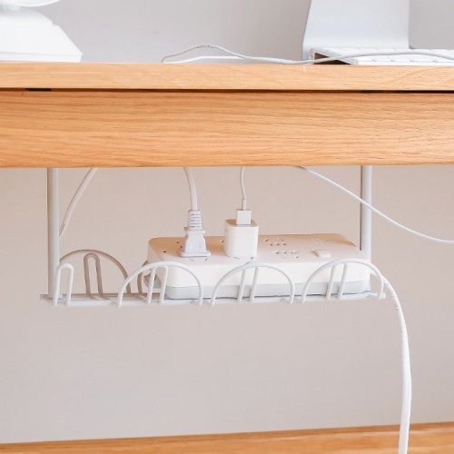Organizador de cables estante bajo escritorio NW-S79