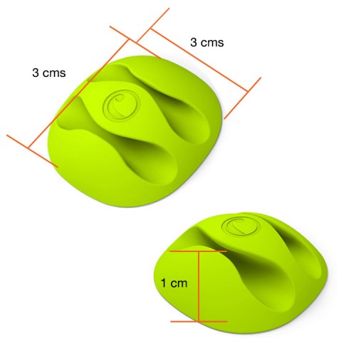 Organizador protector cables escritorio muebles x 6