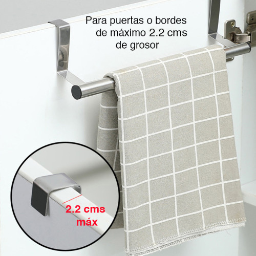 Colgador paños cocina y toallas puerta mueble Colgador paños cocina y toallas puerta mueble