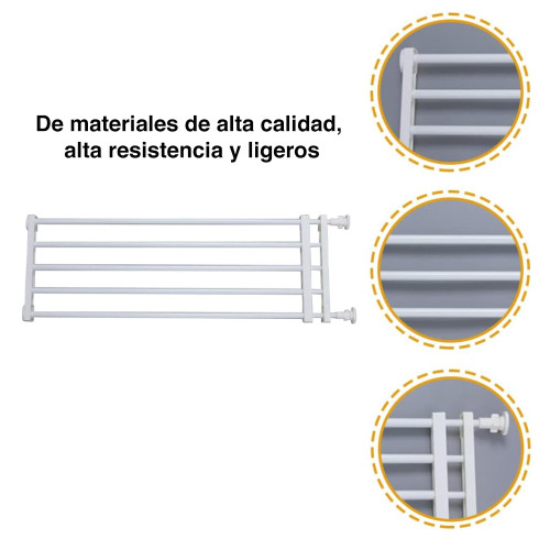 Reja seguridad perros niños retractil largo ajustable