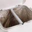 Basurero reciclaje con ruedas separador basura 38L