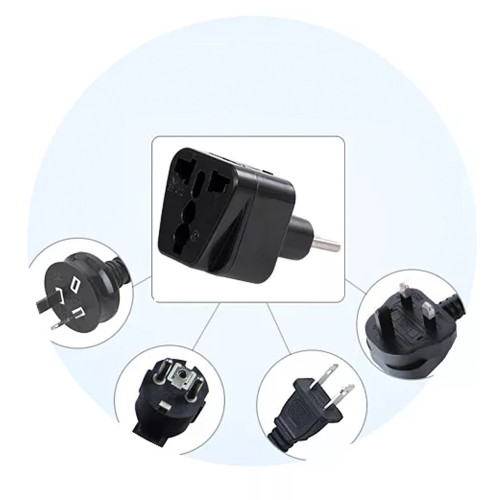 Adaptador Enchufe UK/EU/AU a Nacional