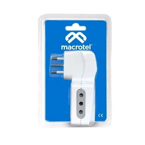 Adaptador Enchufe triple 3 tomas con switch 1500W Adaptador Enchufe triple 3 tomas con switch 1500W