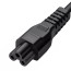 Cable de poder cargador notebook trebol 1.8 mt