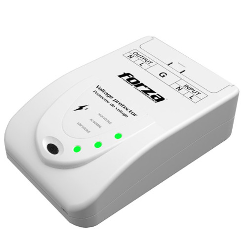 Protector de voltaje 6600W 30A 4HP bornera temp 220V