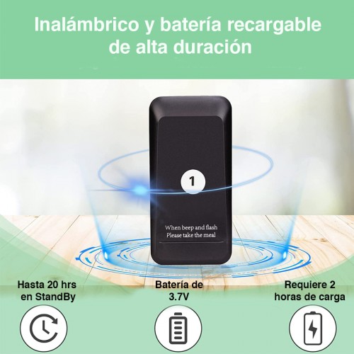 Pager Llamador inalámbrico pedidos restaurants Newo Pager Llamador inalámbrico pedidos restaurants Newo