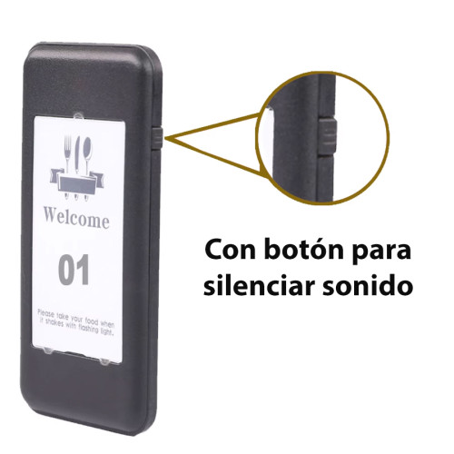 Pager 10 llamadores Llamador inalámbrico pedidos restaurant