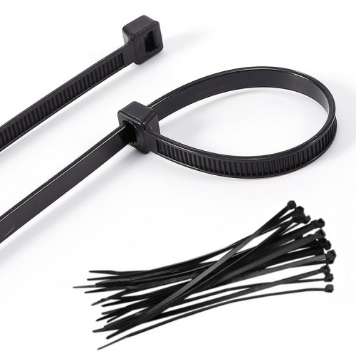 Amarra Cables plásticas 100mm x 25u Negras