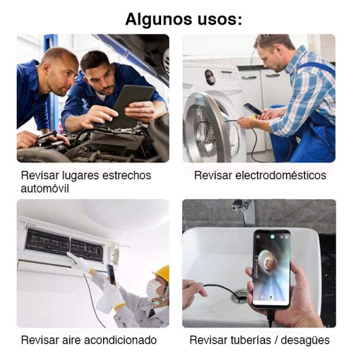 Cámara endoscópica celular micro usb 2 metros Cámara endoscópica celular micro usb 2 metros