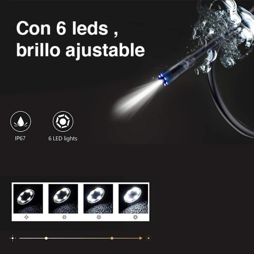 Cámara endoscópica celular micro usb 2 metros Cámara endoscópica celular micro usb 2 metros