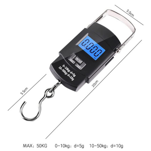 Pesa báscula pesador digital de maletas 50 KG Pesa báscula pesador digital de maletas 50 KG