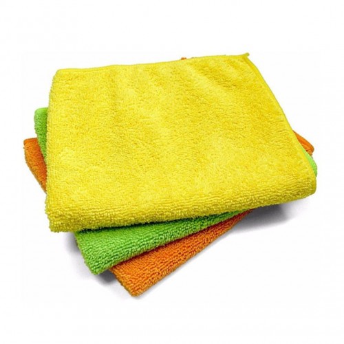 Paños microfibra limpieza 3 unidades 40 x 40 cms Paños microfibra limpieza 3 unidades 40 x 40 cms