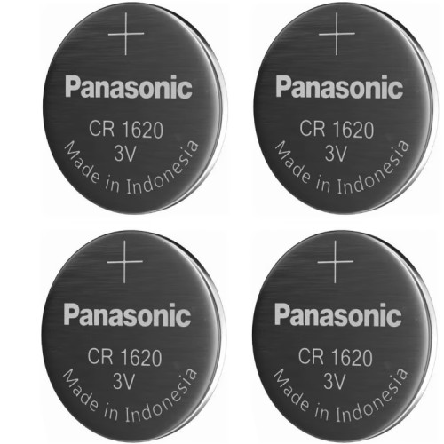 Pila CR1620 Litio Panasonic 3V x 4 unidades