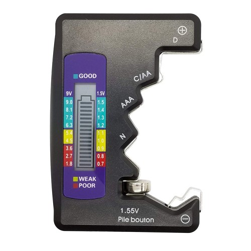 Tester Probador de Pilas Baterías Digital Tester Probador de Pilas Baterías Digital
