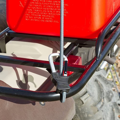 Piola cuerda Elasticada Mosquetón gancho Pack 2