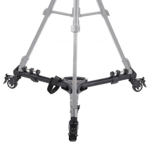 Dolly para trípode base con ruedas Universal Plegable