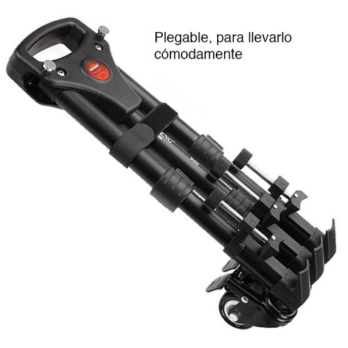 Dolly para trípode base con ruedas Universal Plegable