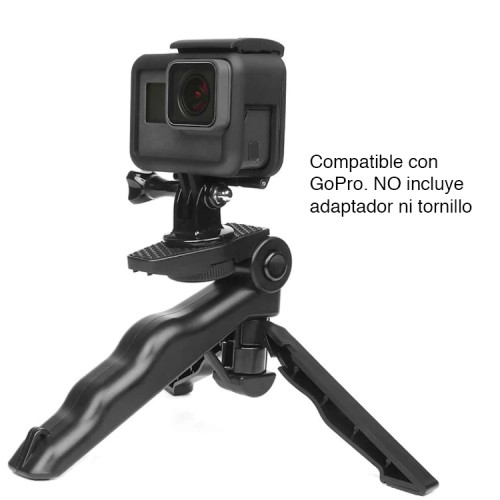 Trípode y estabilizador manual celular y GoPro