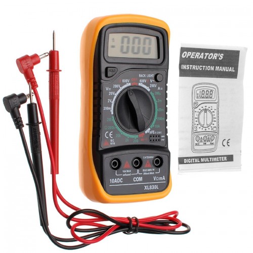 Multitester Tester Multímetro medidor Continuidad 10A Multitester Tester Multímetro medidor Continuidad 10A