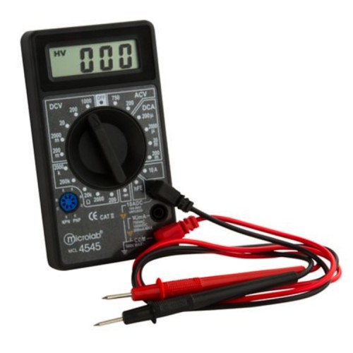Multitester Tester eléctrico Multímetro Digital 10A Multitester Tester eléctrico Multímetro Digital 10A