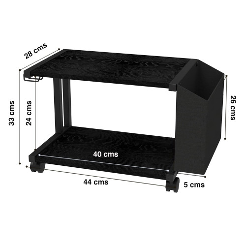 Mueble para impresora mesa con ruedas 