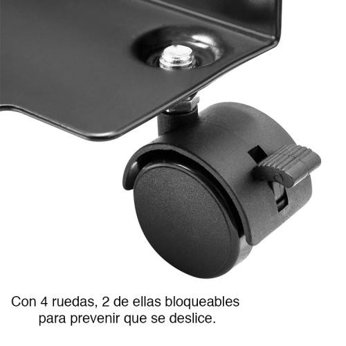 Porta CPU base con ruedas y frenos NW-CPB Porta CPU base con ruedas y frenos NW-CPB