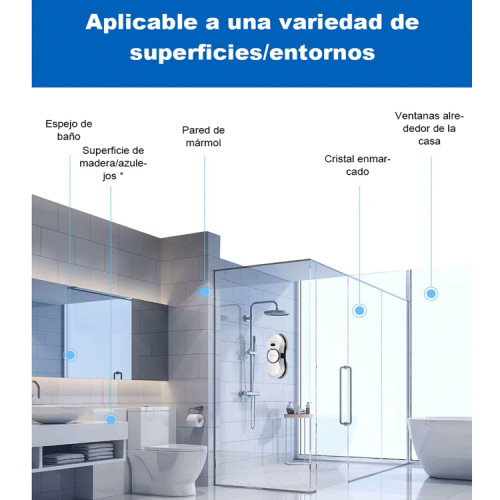 Robot limpiador de vidrios con pulverizador Liectroux Robot limpiador de vidrios con pulverizador Liectroux