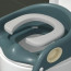 Asiento baño WC niños escalera altura regulable Verde