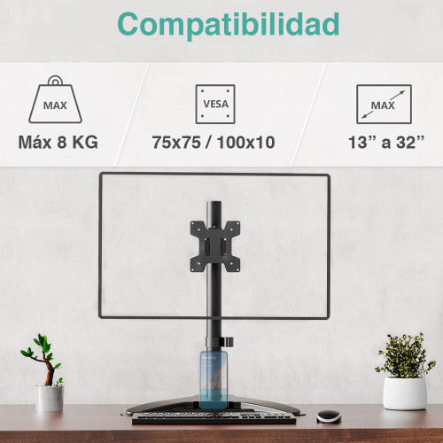 Soporte Monitor Escritorio 13 a 32 pulgadas